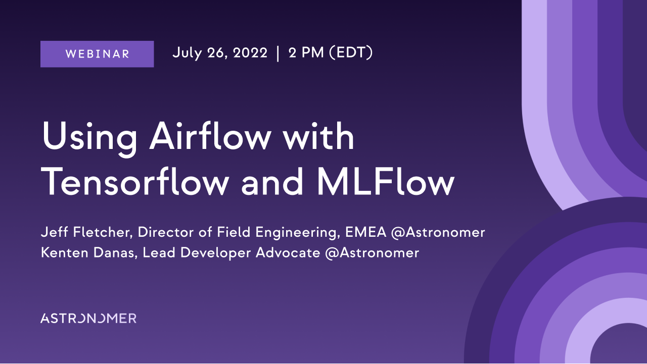 Using Airflow with Tensorflow and MLFlow