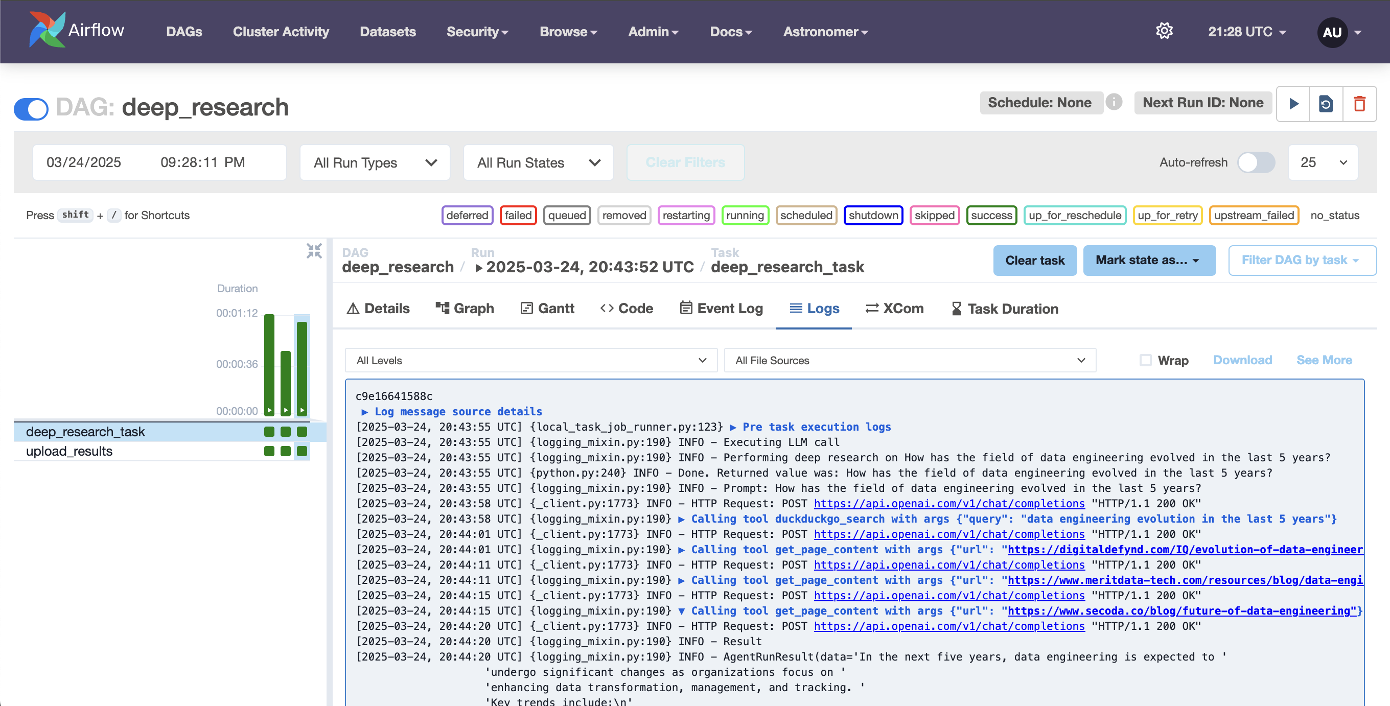 Airflow AI SDK screenshot