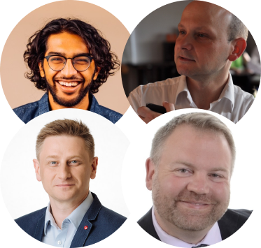 Viraj Parekh, Jarek Potiuk, Rafal Biegacz & John Jackson