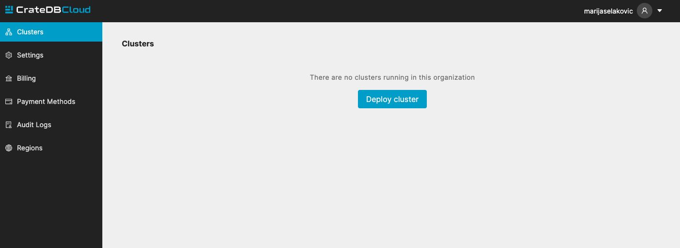 CrateDB deploy cluster