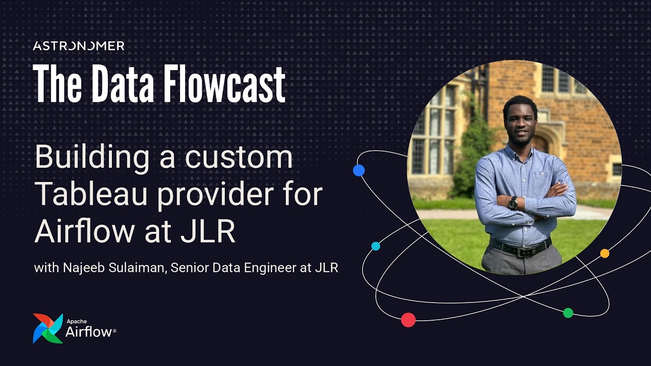 Building a custom Tableau provider for Airflow at JLR