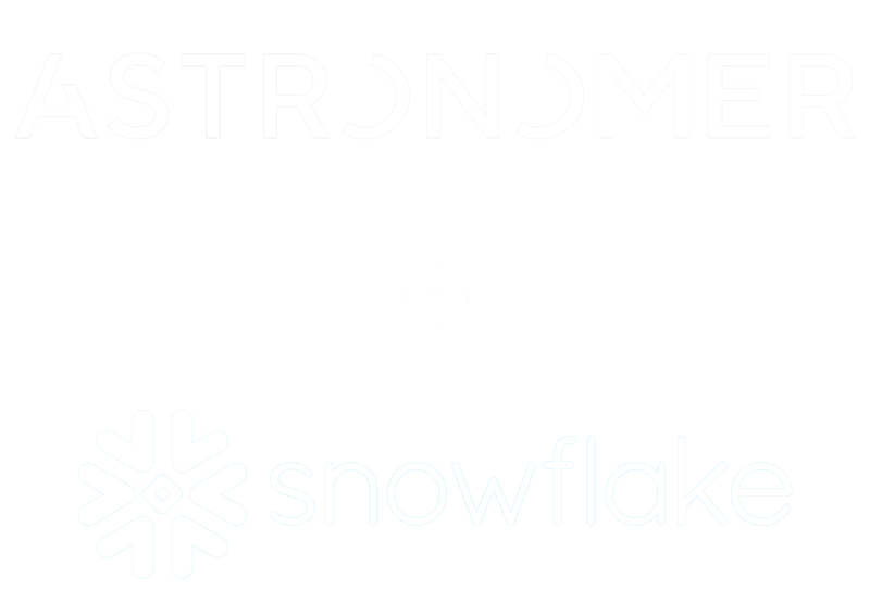 Astronomer and Snowflake