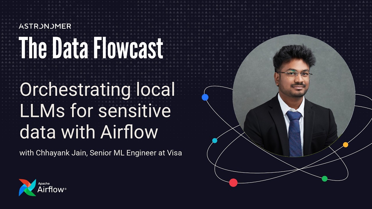 Orchestrating local LLMs for sensitive data with Airflow