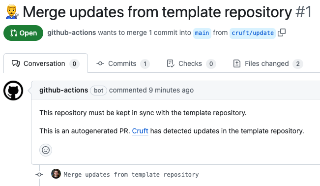 Generating Git repositories using Cookiecutter